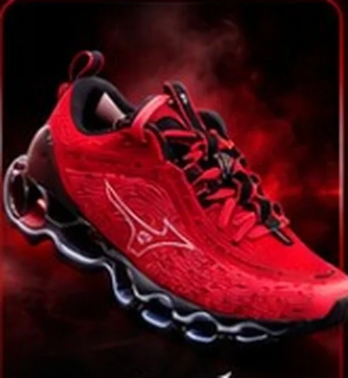 Tênis Mizuno Wave Prophecy 13 vermelho